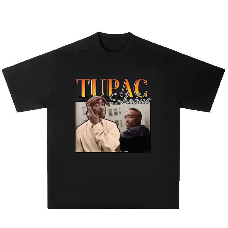 T shirt Tupac-y2k streetwear