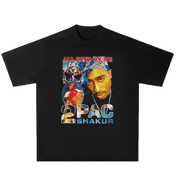 T shirt Tupac-y2k streetwear