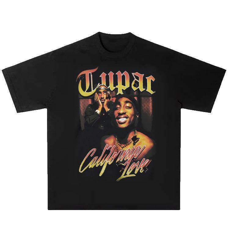 T shirt Tupac-y2k streetwear