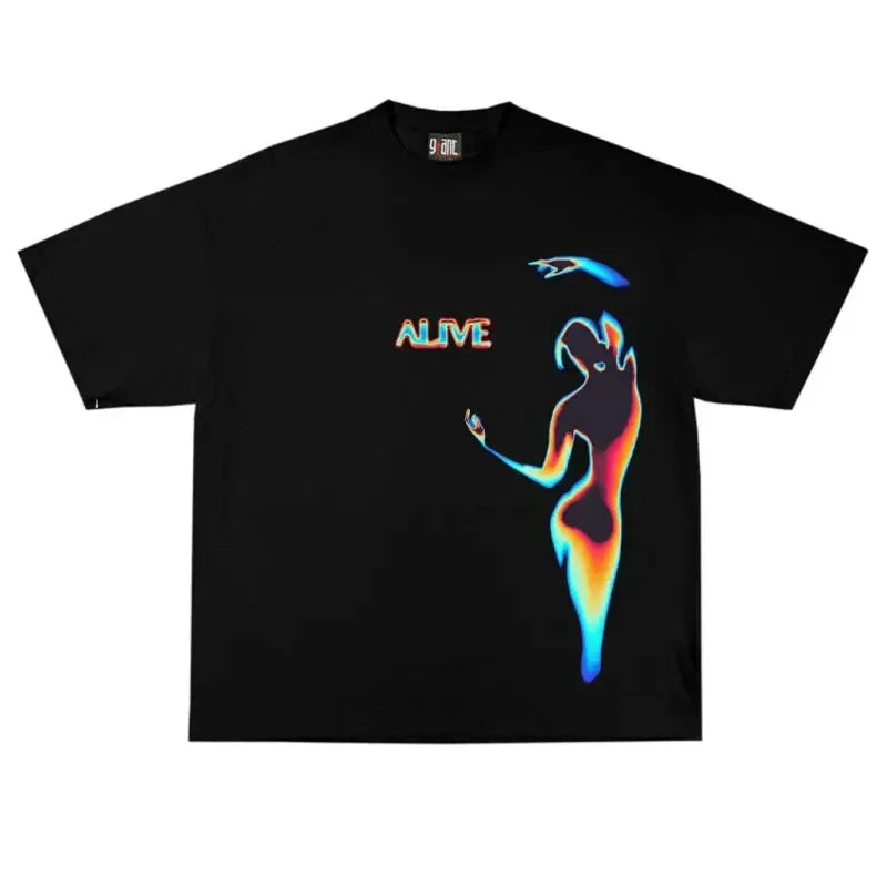 T shirt alive-y2k streetwear