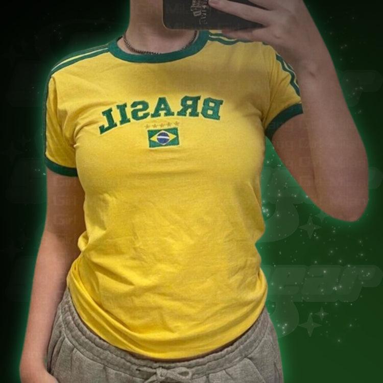 T shirt brésil femme