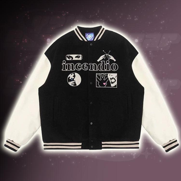 Varsity jacket noir