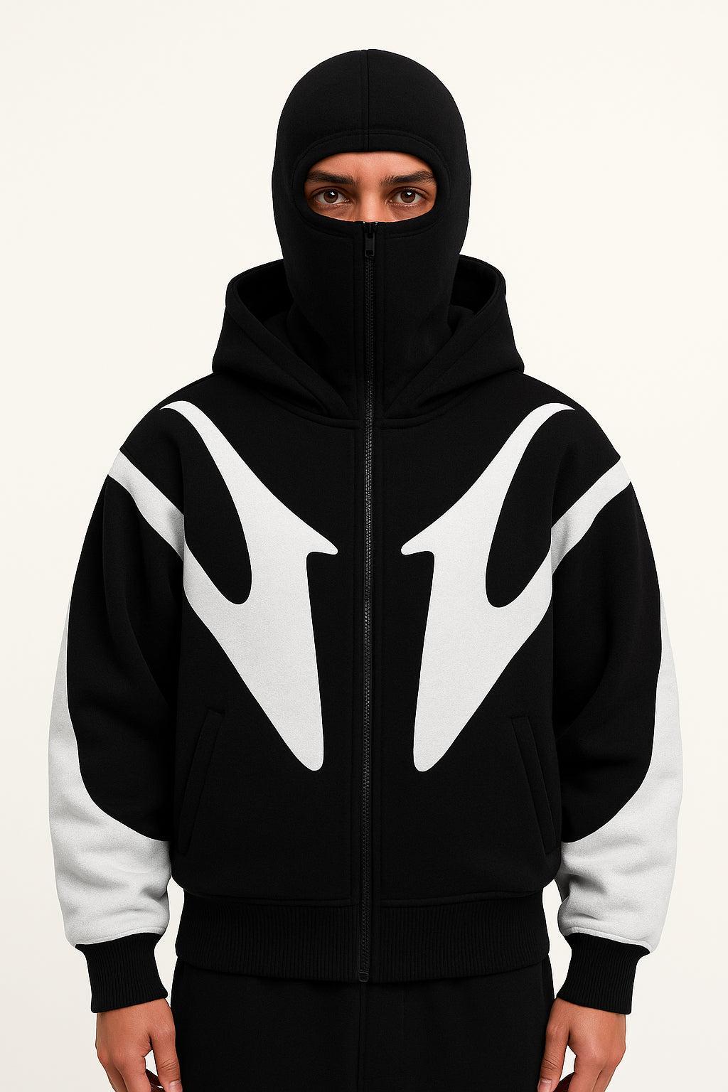 Veste cagoule integrée