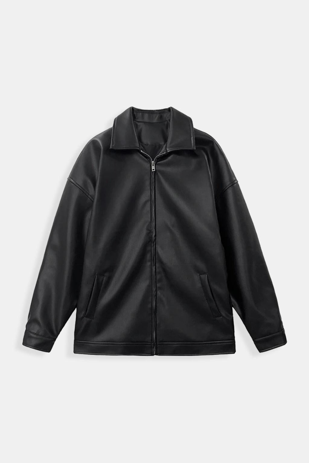 Veste cuir streetwear-y2k streetwear