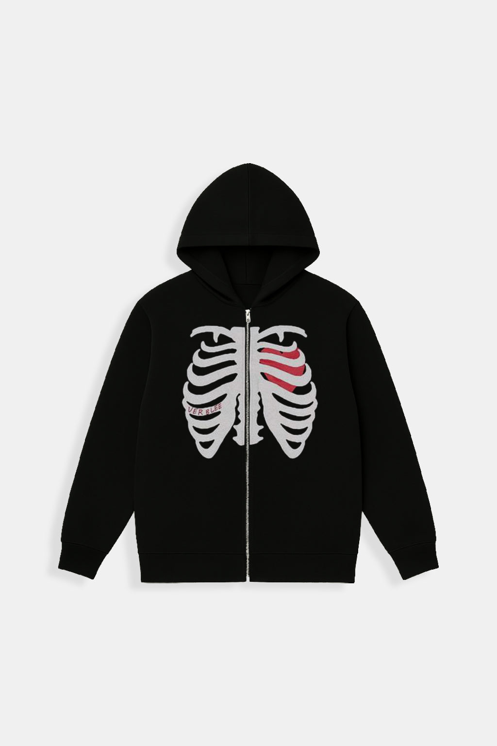 Veste squelette coeur
