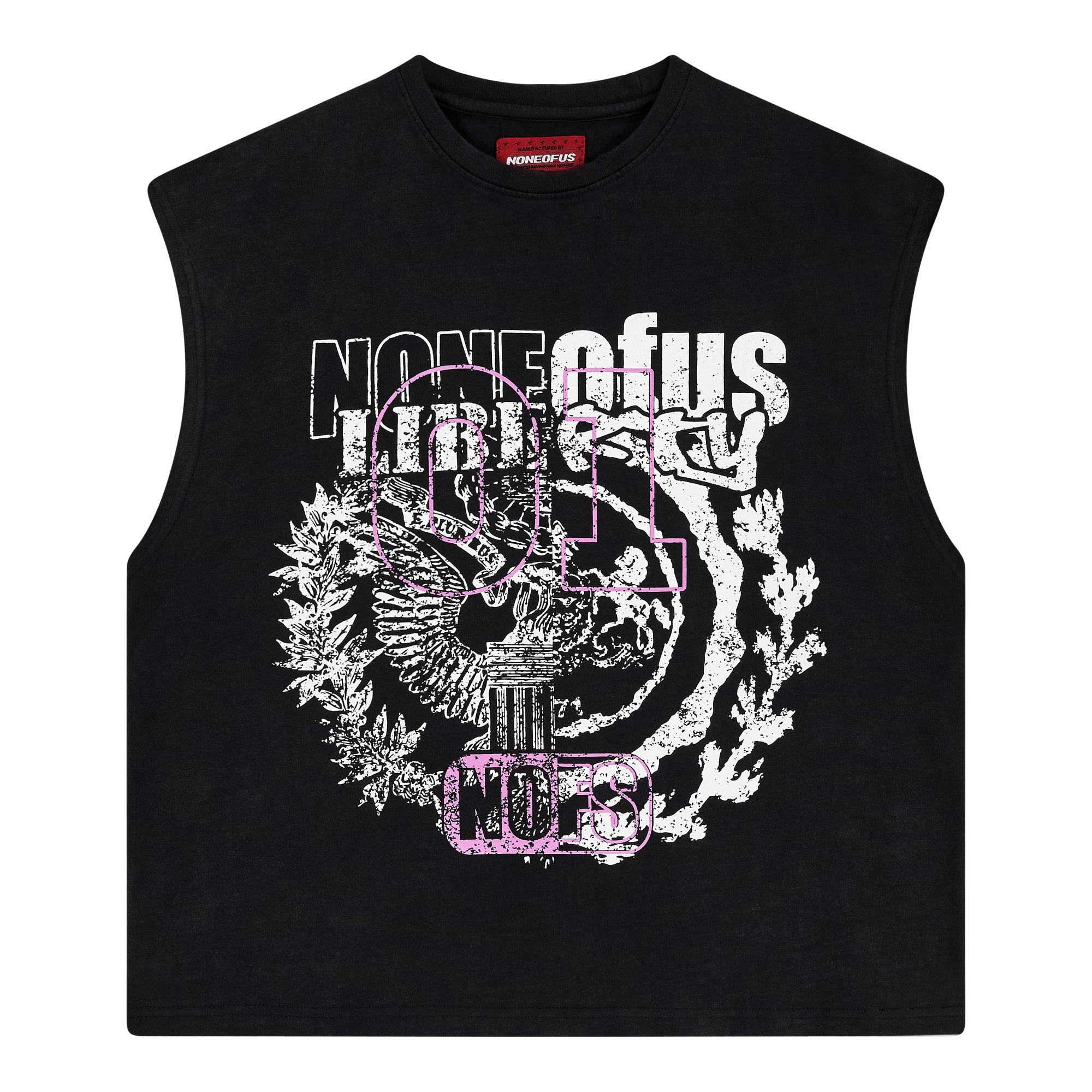 BLACK LIBERTY SLEEVESS SHIRT