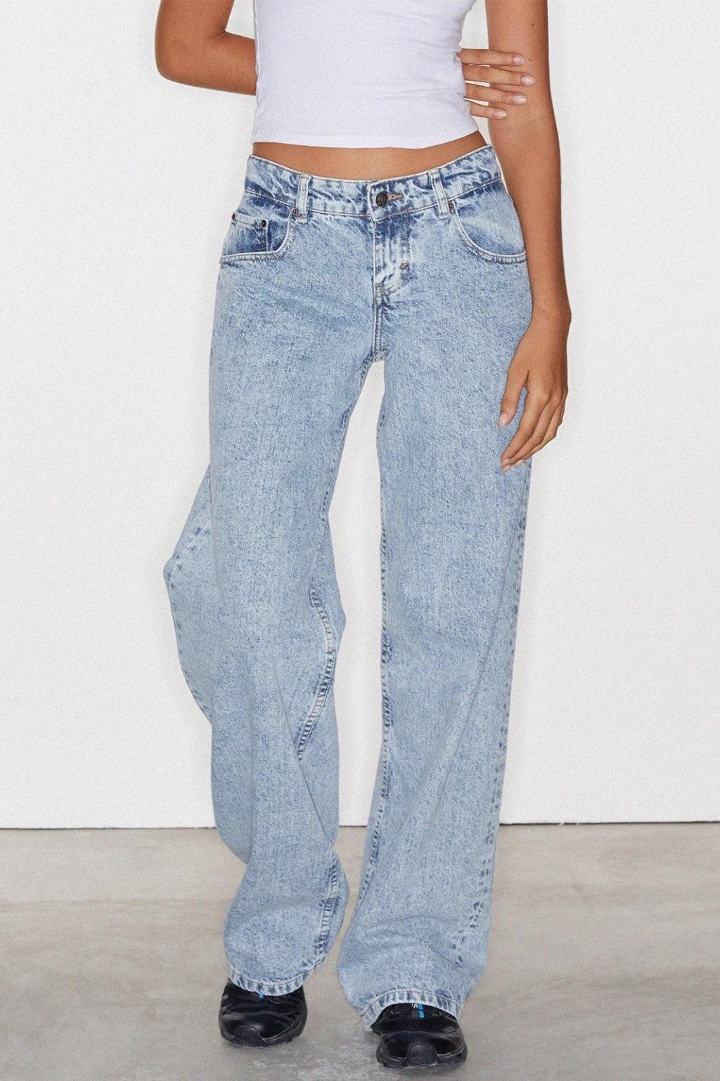 Y2k jeans low rise-y2k streetwear