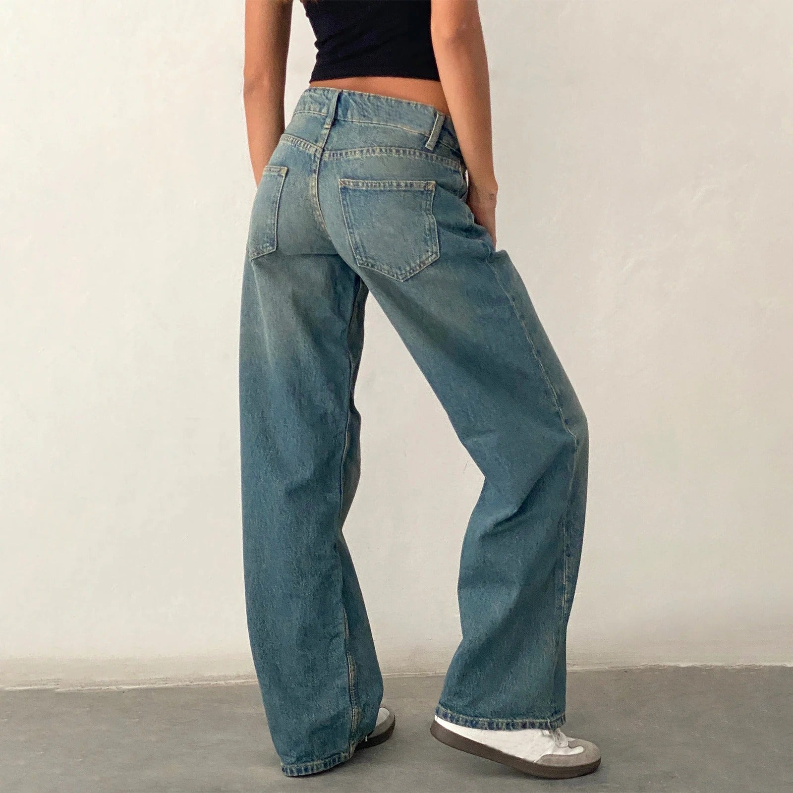 Y2k jeans low rise
