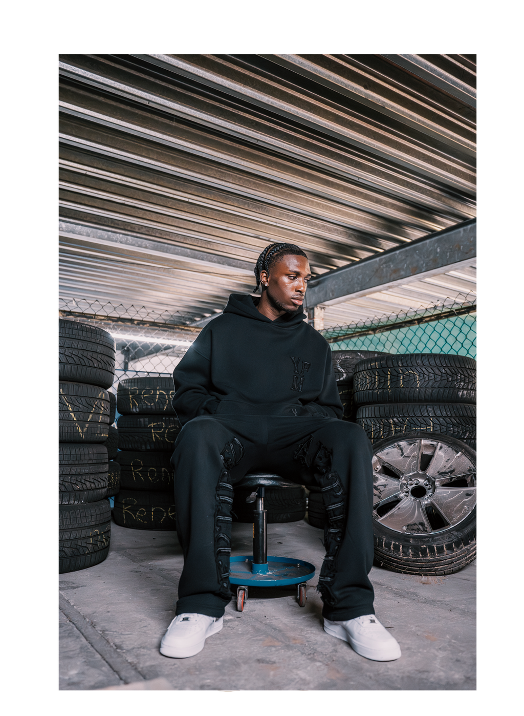 C/A PANTS BLACK