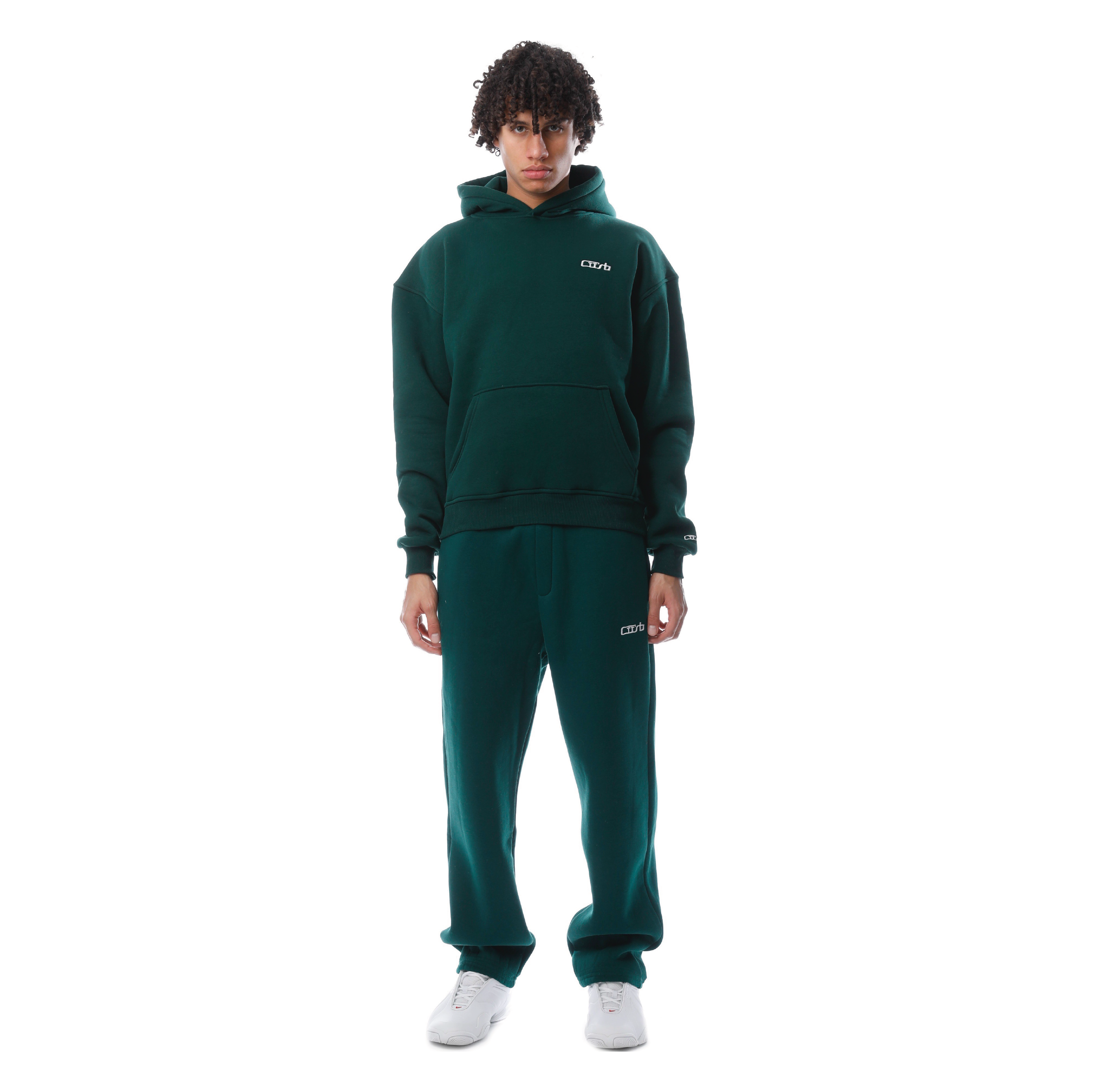 HOODIE DARK GREEN