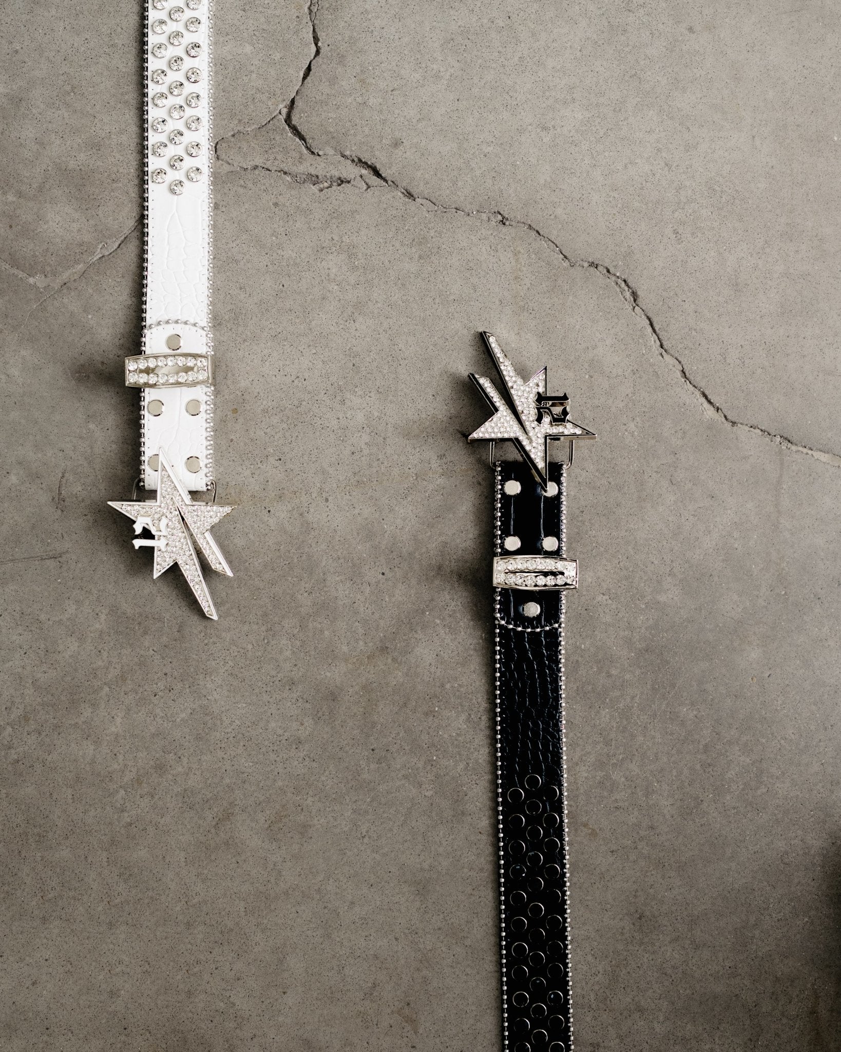 Diamond Star Belt Black