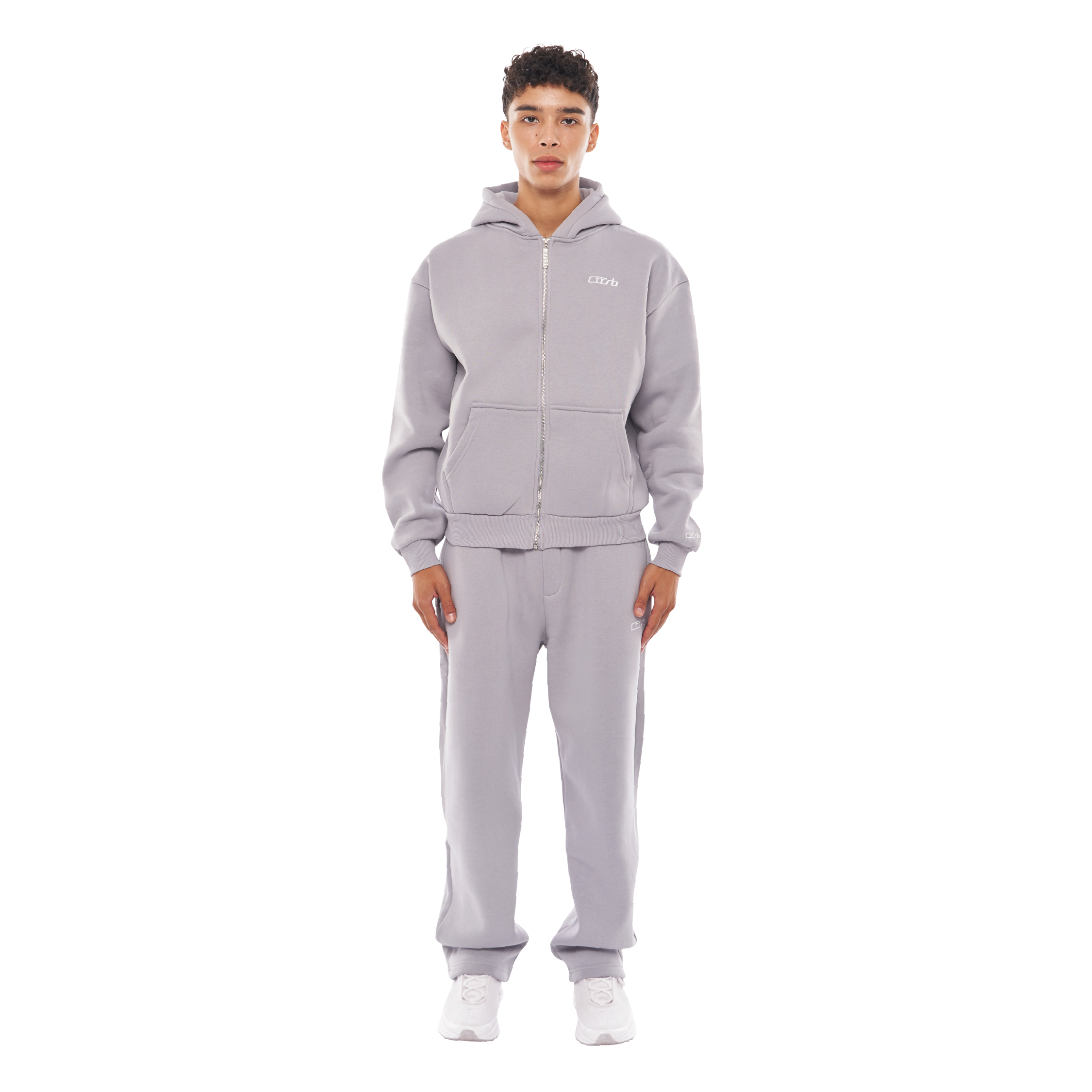 ZIP-UP SILVER GREY