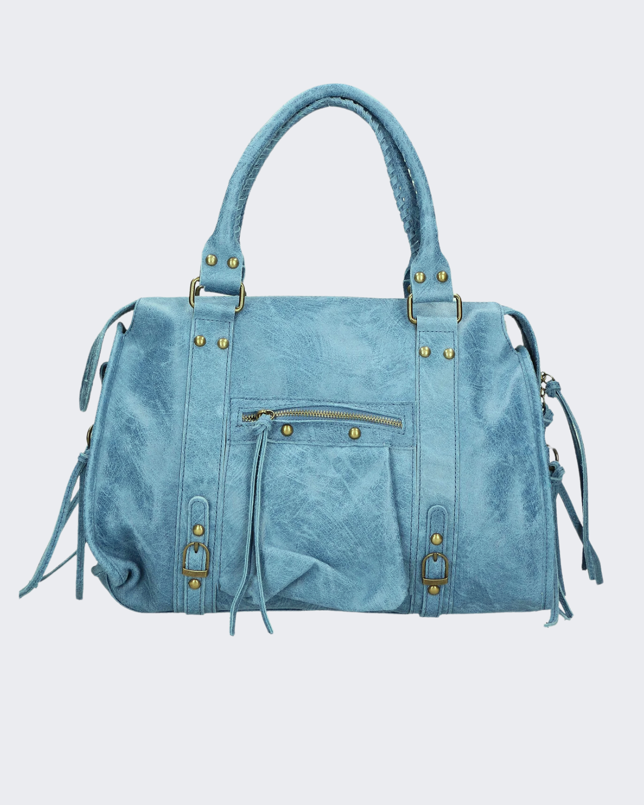 It girl bag icy blue