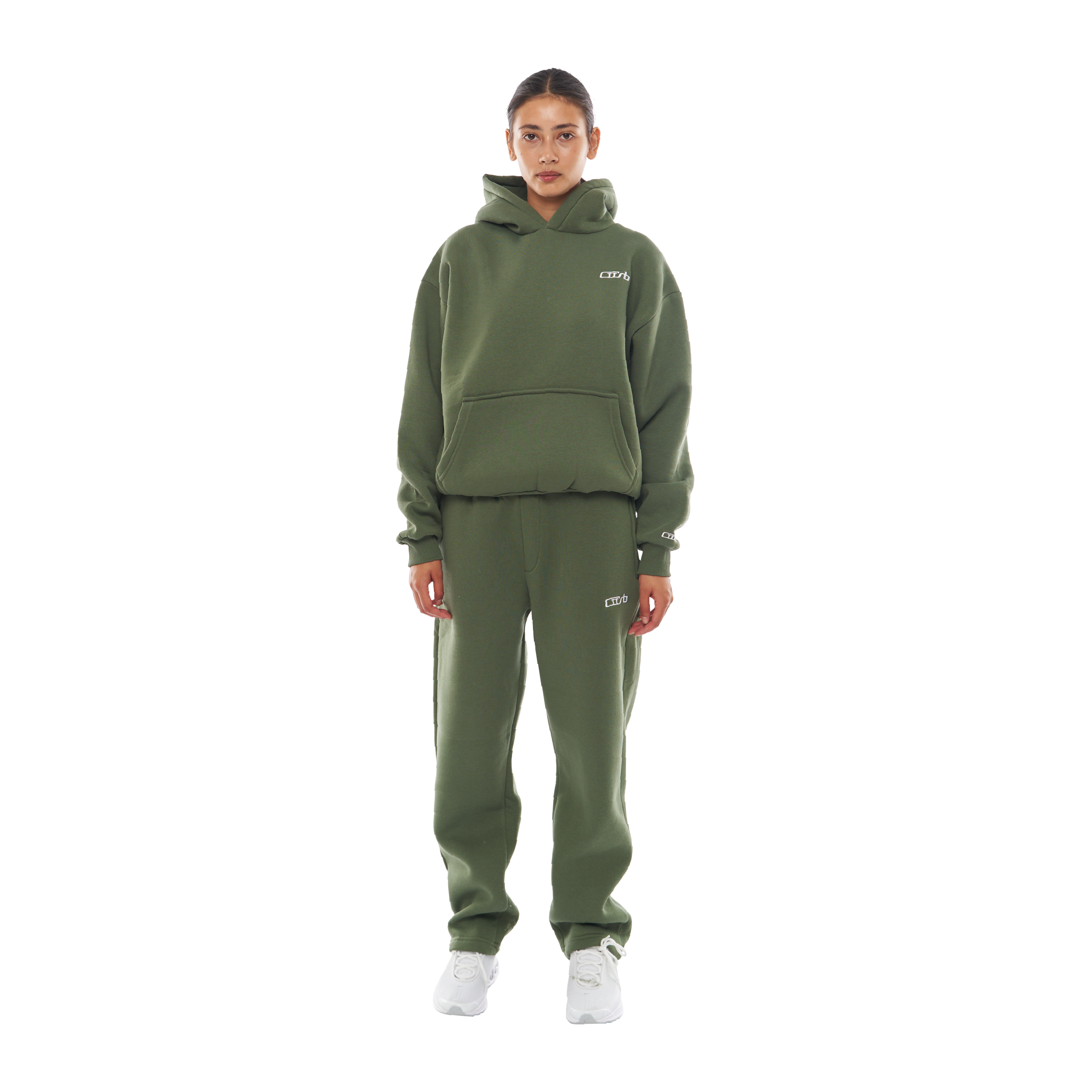 HOODIE BRONZE GREEN