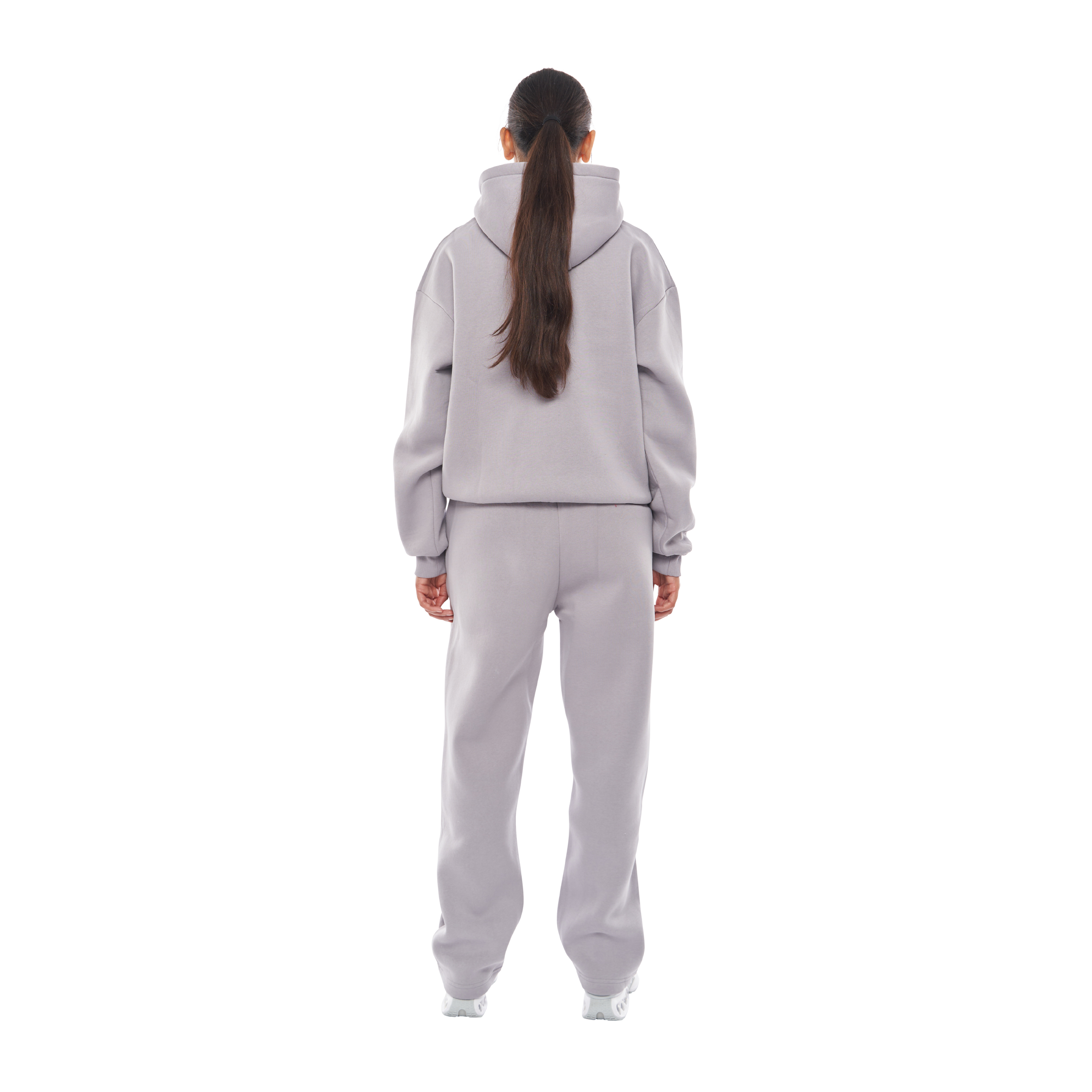 HOODIE SILVER GREY