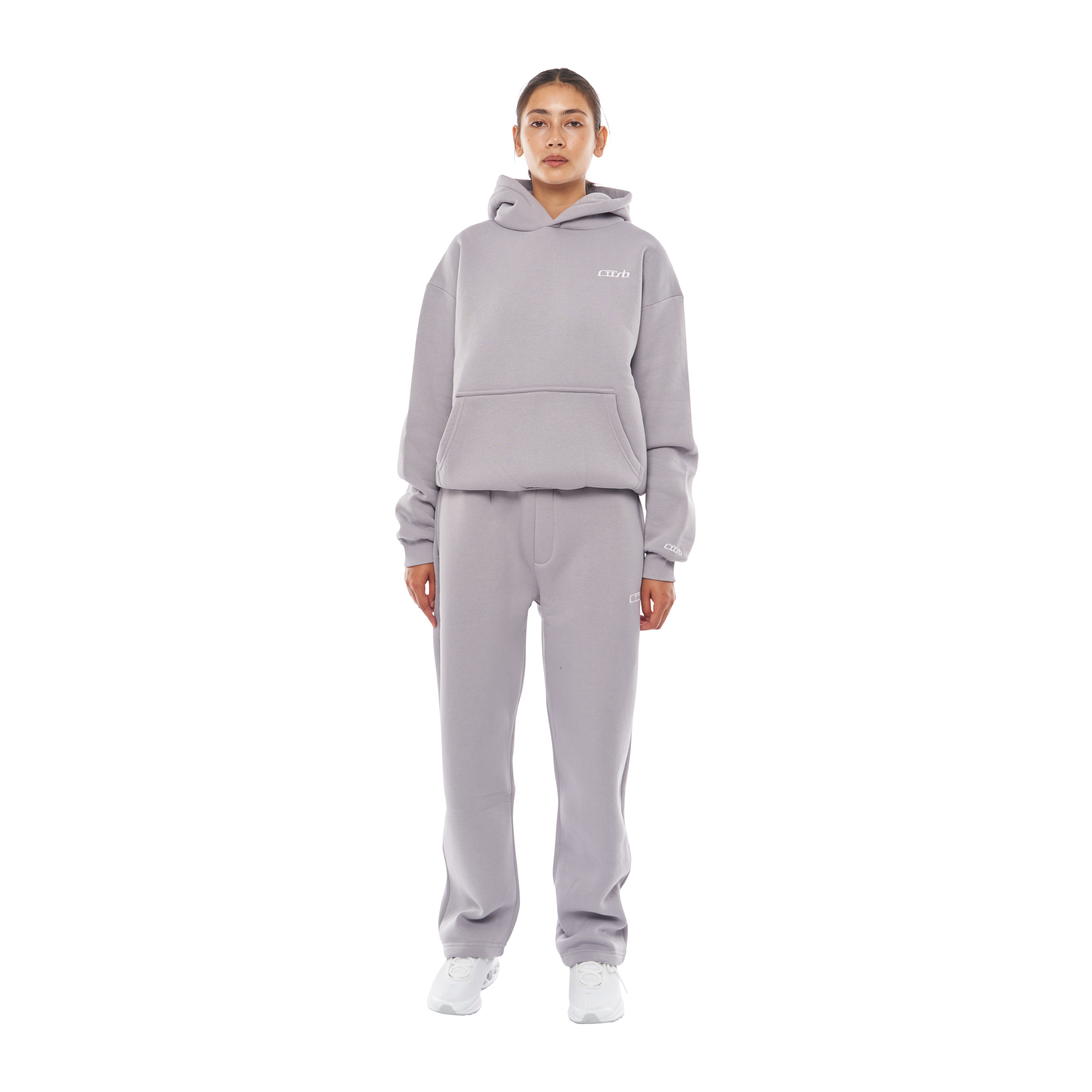 HOODIE SILVER GREY