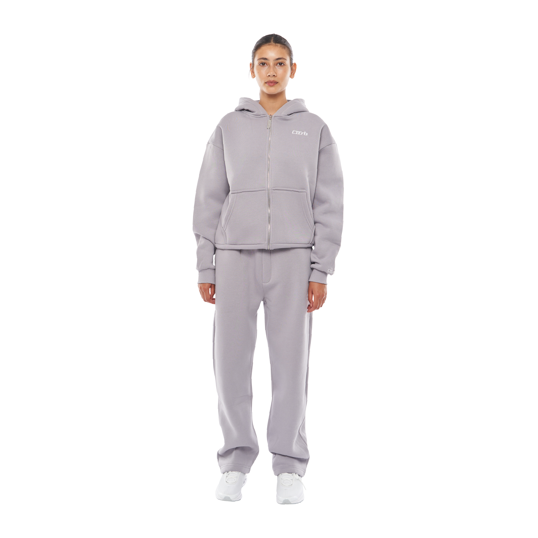 ZIP-UP SILVER GREY