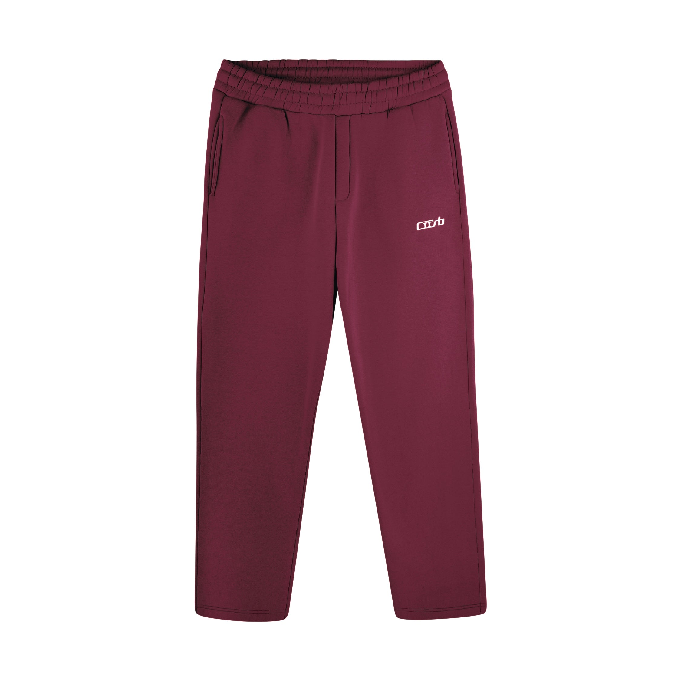 OPEN LEG JOGGER RICH RED
