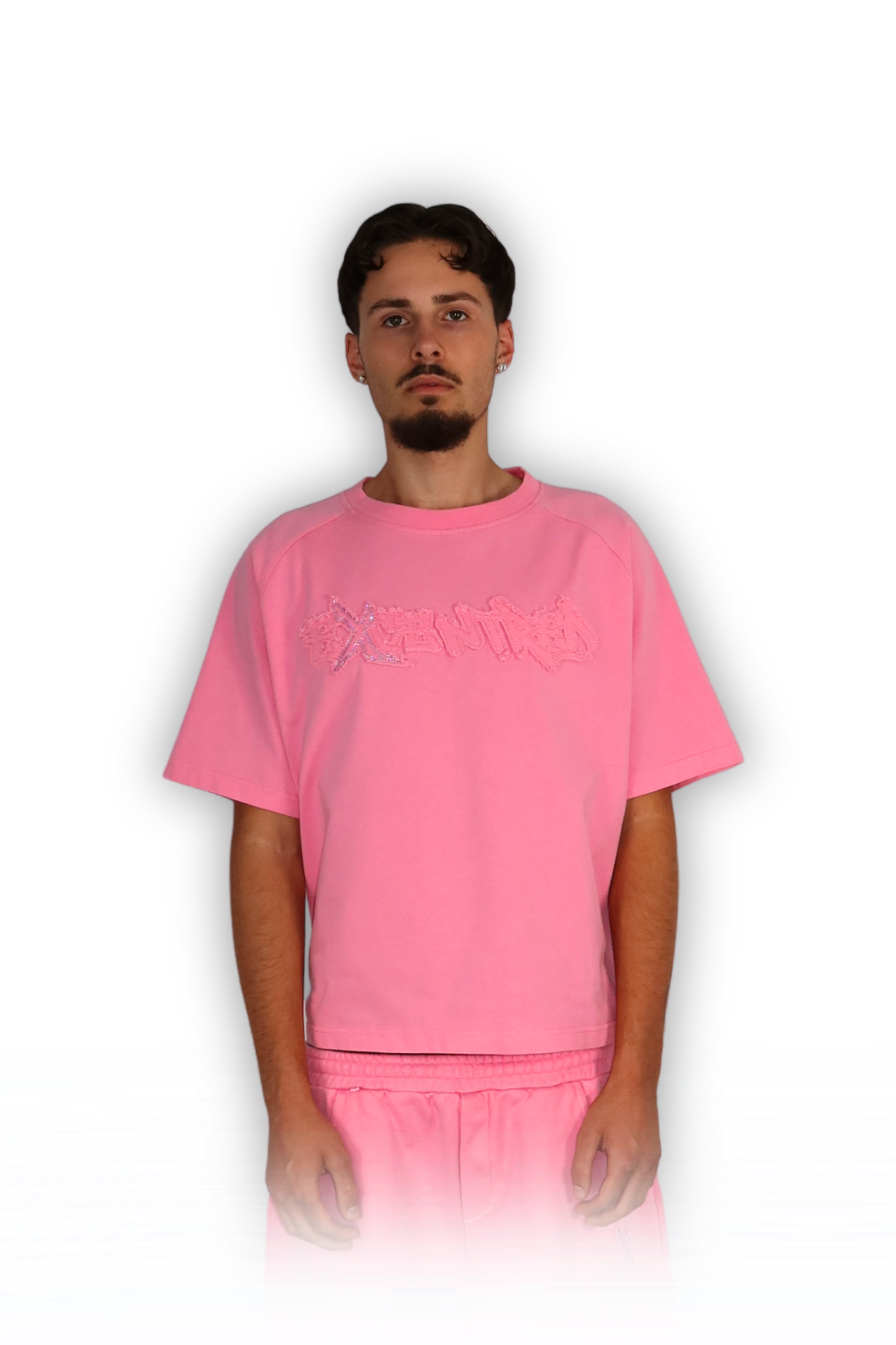 DISTRESSED T-SHIRT SAKURA PINK